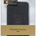 Etui folio Christian Lacroix « Canvas CXL » (Noir) – Visuel