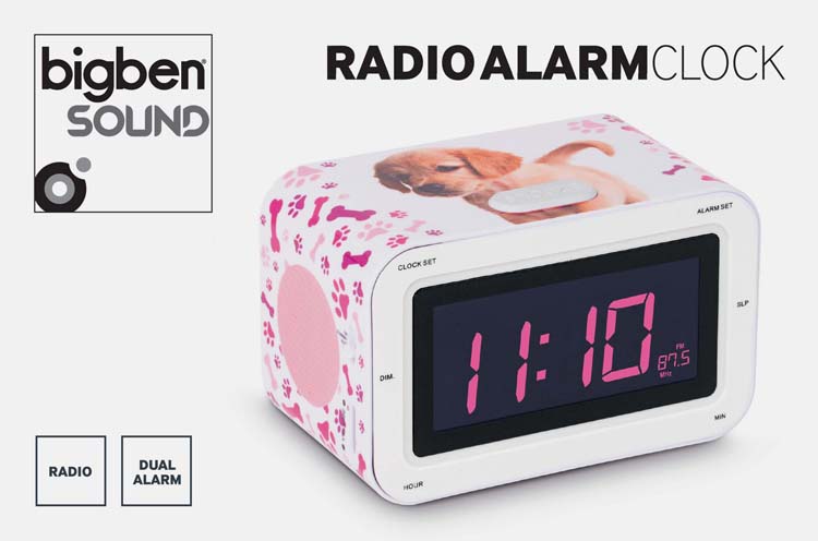 Radio Réveil « Chiot » RR30DOGS2 BIGBEN, Bigben - Le Design Sonore pour  tous, Audio, Thomson, Bigben Party, Bigben kids, Lumin'US, Colorlight