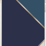 Coque semi-rigide (triangles bleus) – Packshot