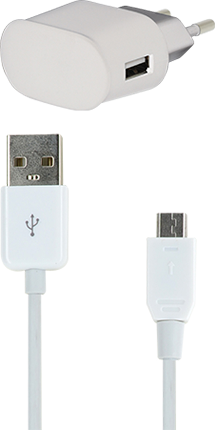 Samsung - Samsung GALAXY S6 Chargeur secteur 2A + cable BLANC