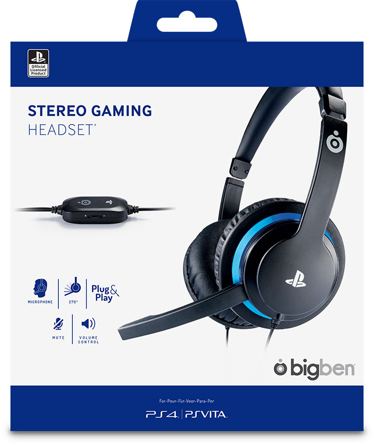 official ps4 stereo headset