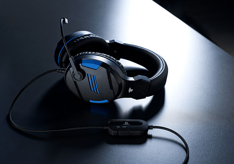 sony official stereo gaming headset v3 for ps4