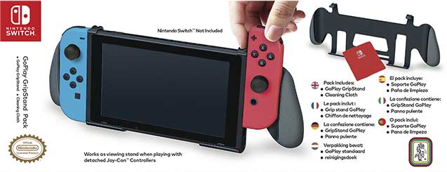 Switch Go Play Grip NNS9 – Offiziell lizenziert - Packshot
