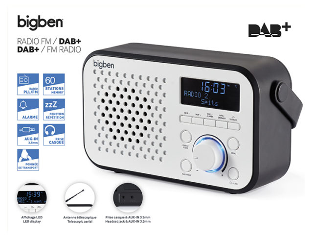 Tragbares DAB-Radio TR24 - Packshot