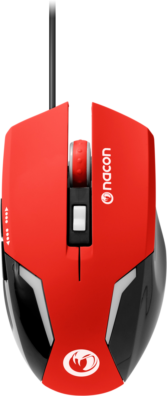 Nacon Optical Mouse (Red) - Packshot