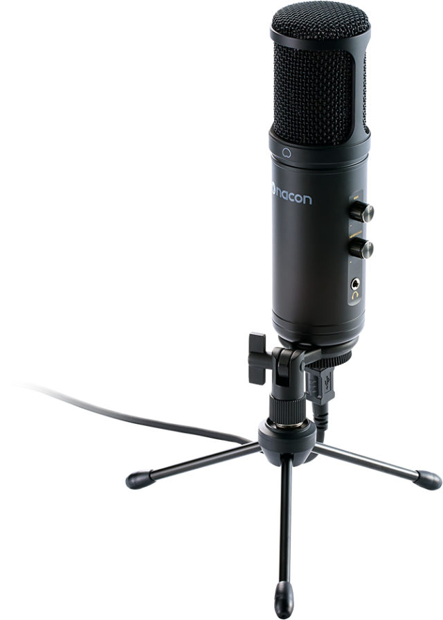 USB microphone for professionnal streaming and other applications - Packshot